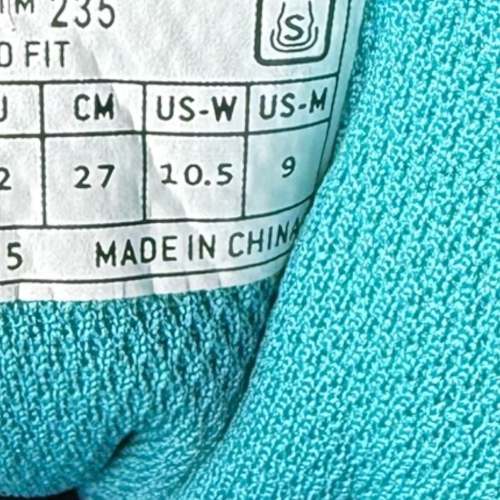 Women's Pink and Green Athletic Shoes - Picture 6 of 6